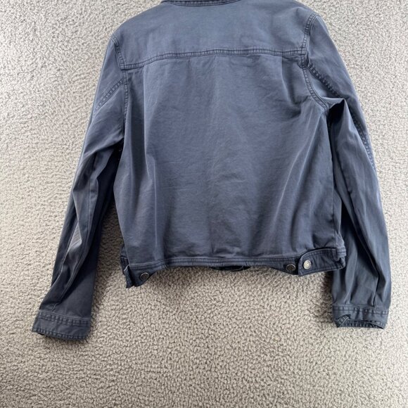 Pendleton Jacket Women  Denim Long Sleeve Collared Pockets Blue Gray Size M - Picture 2 of 9